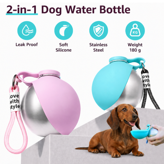 PawSip™ Portable Dog Water Bottle